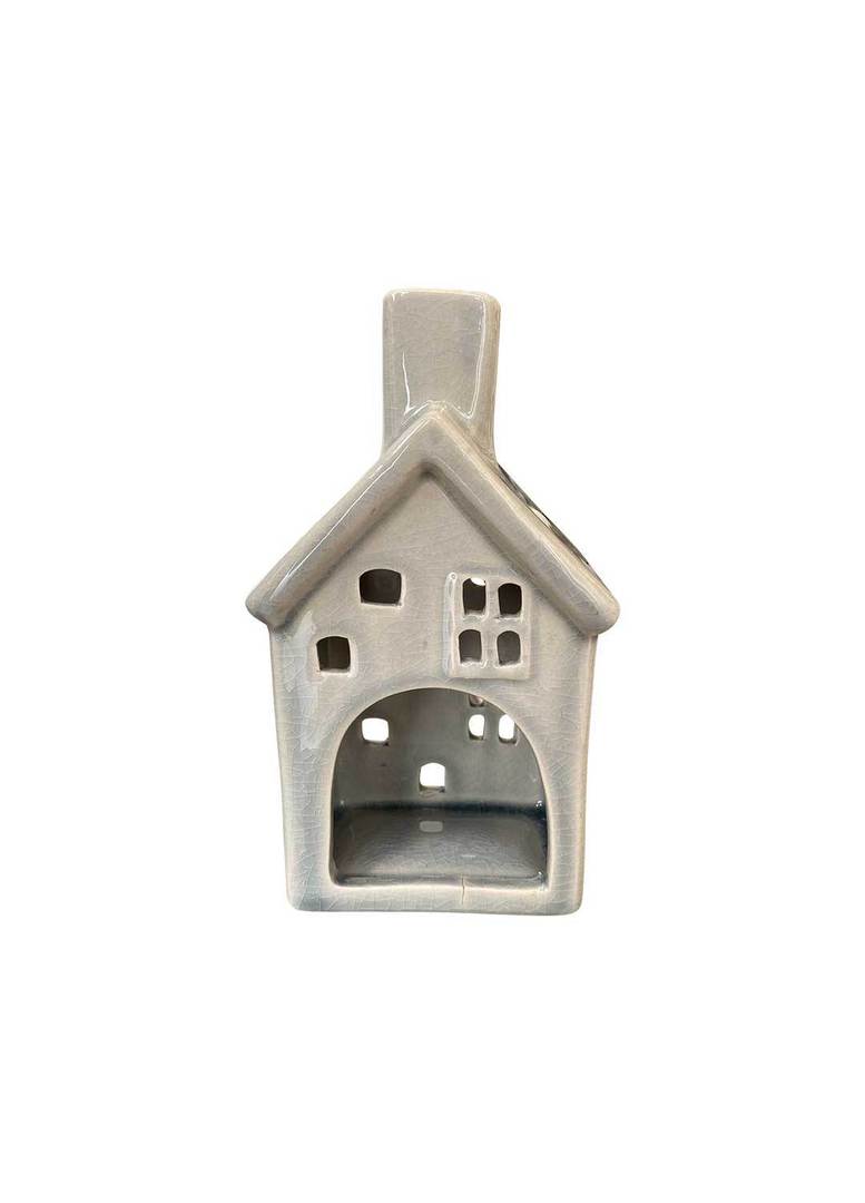 HOUSE WITH 2 WINDOWS TEALIGHT HOLDER image 3