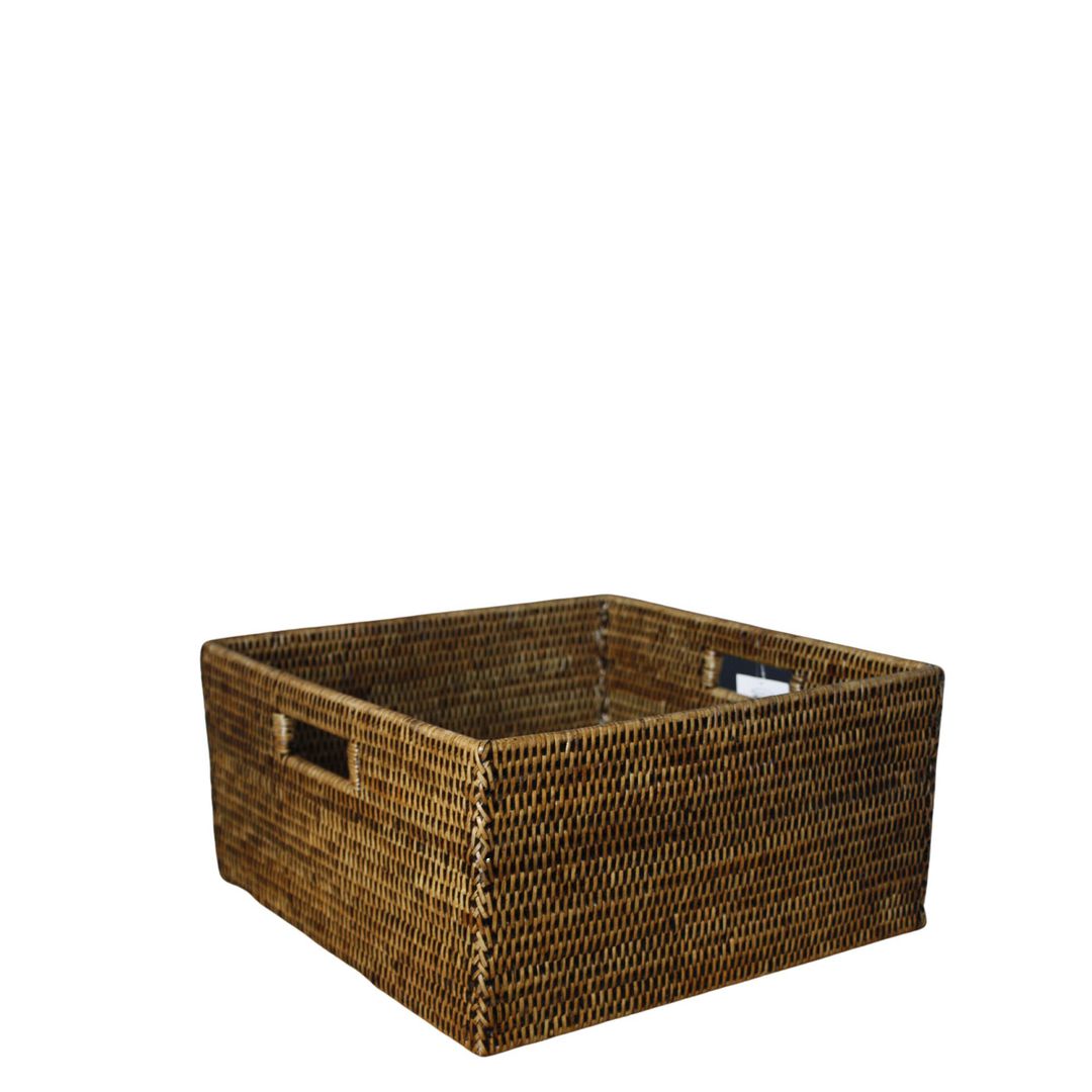 LOW DOMESTIC BASKET WITH HANDGRIPS 40X20 image 0