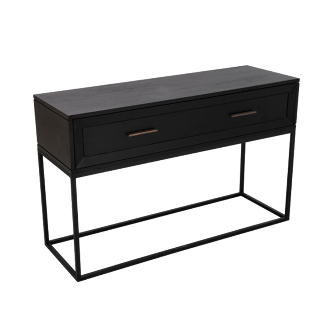 CHICAGO CONSOLE 1 DRAWER WITH METAL FRAME image 3