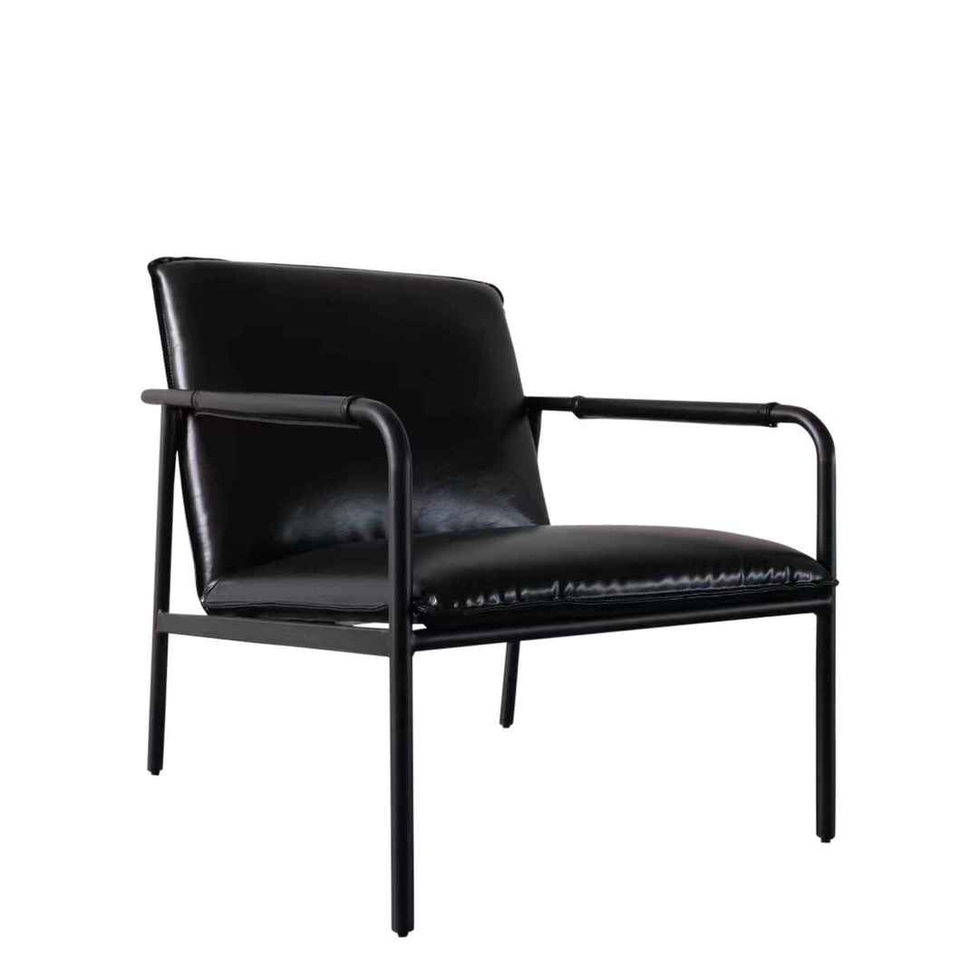 DETROIT OCCASIONAL CHAIR BLACK image 0
