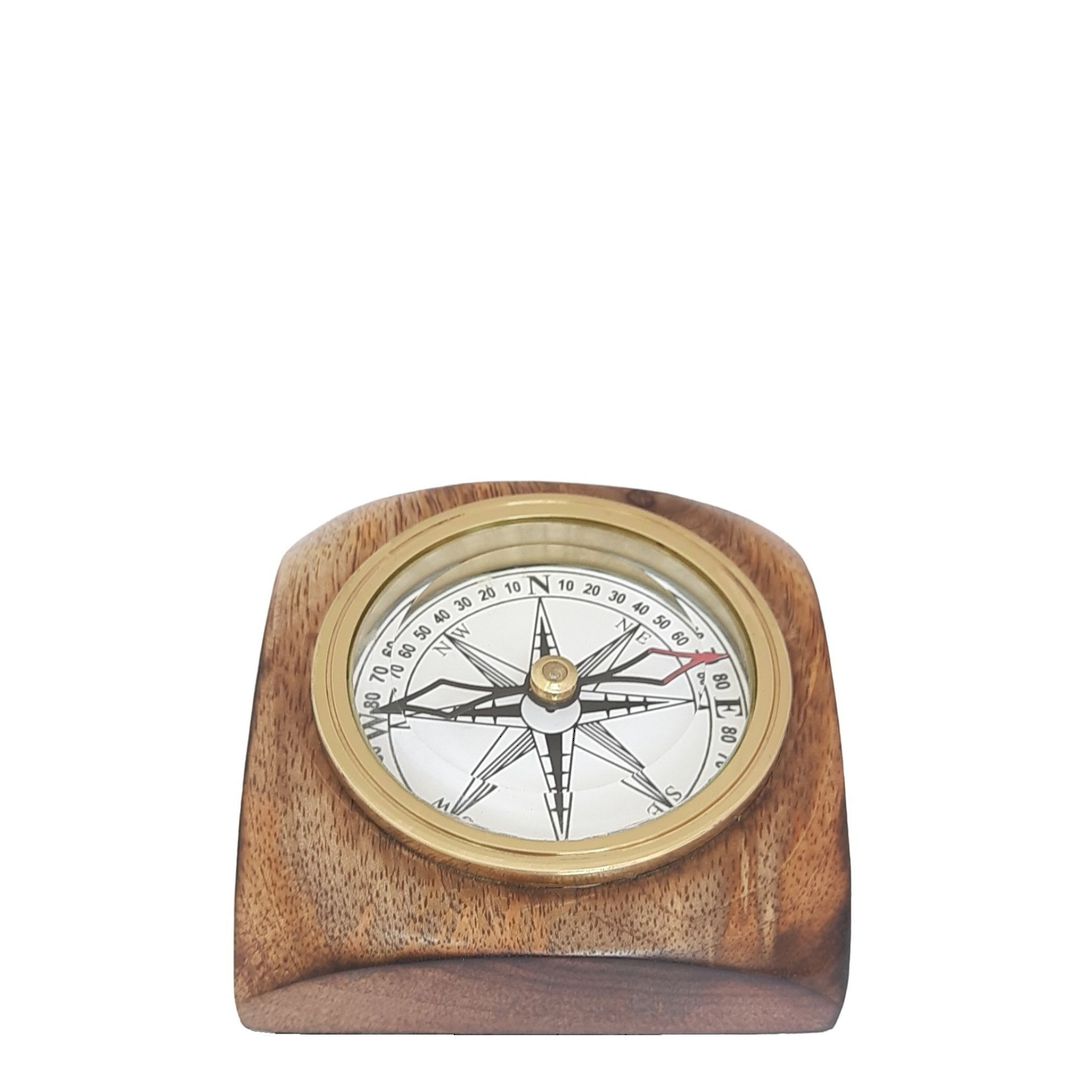 WOODEN SQUARE COMPASS image 0