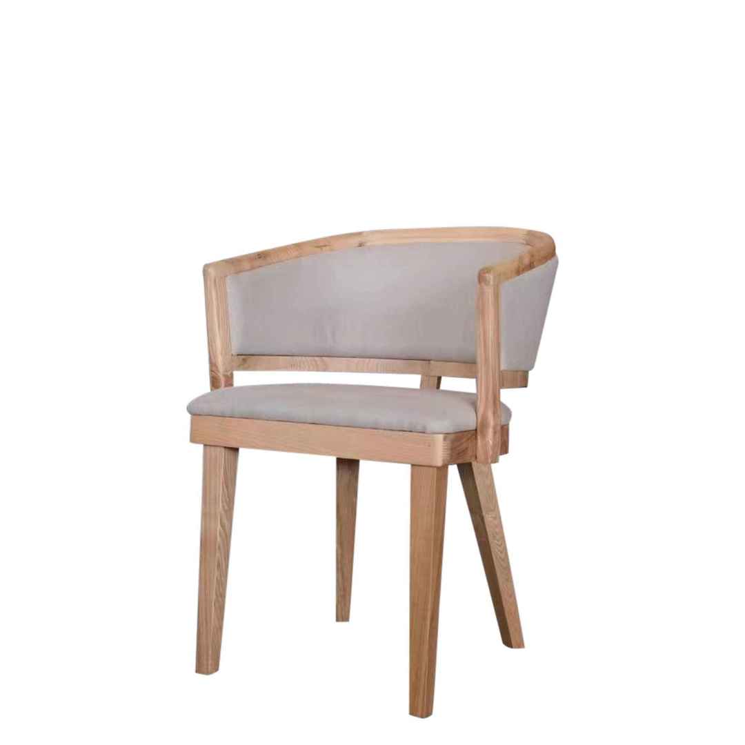 CURVED BACK DINING CHAIR image 0