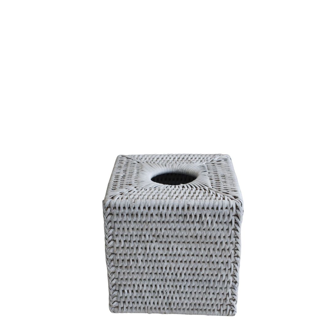 SQUARE TISSUE COVER WHITE image 0