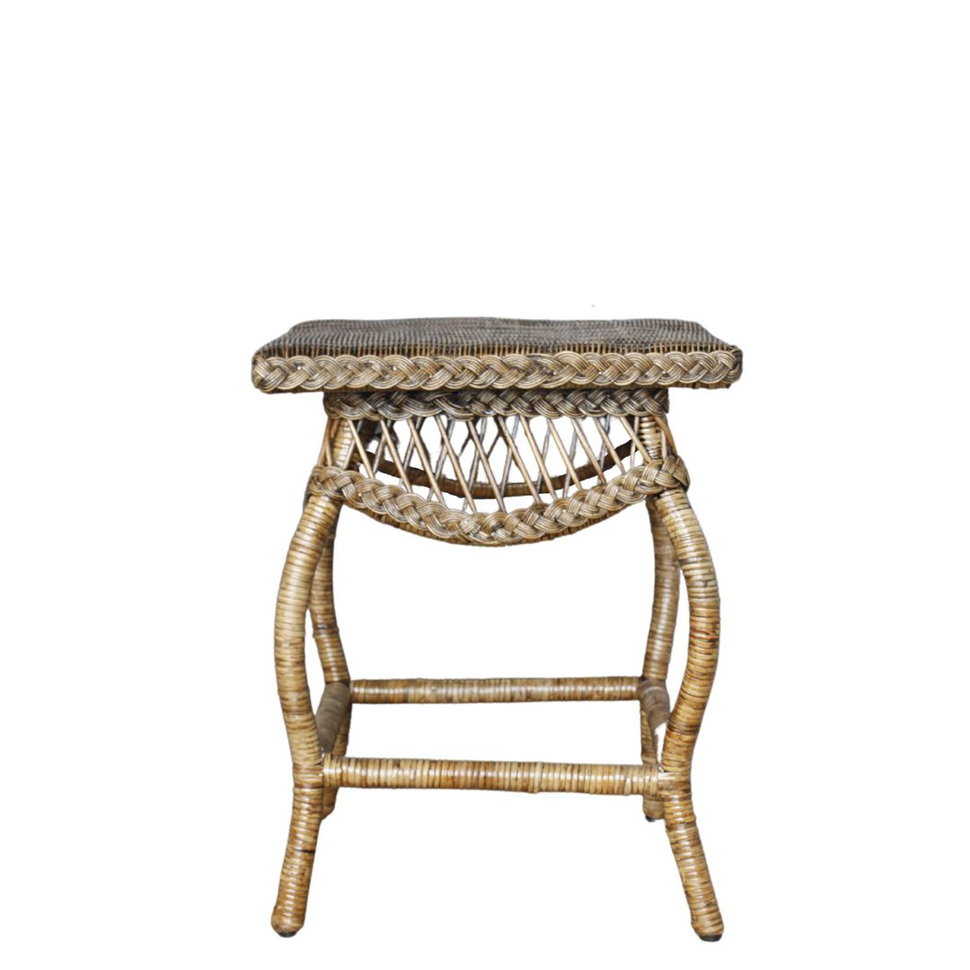 STAND SIDE TABLE RATTAN image 1