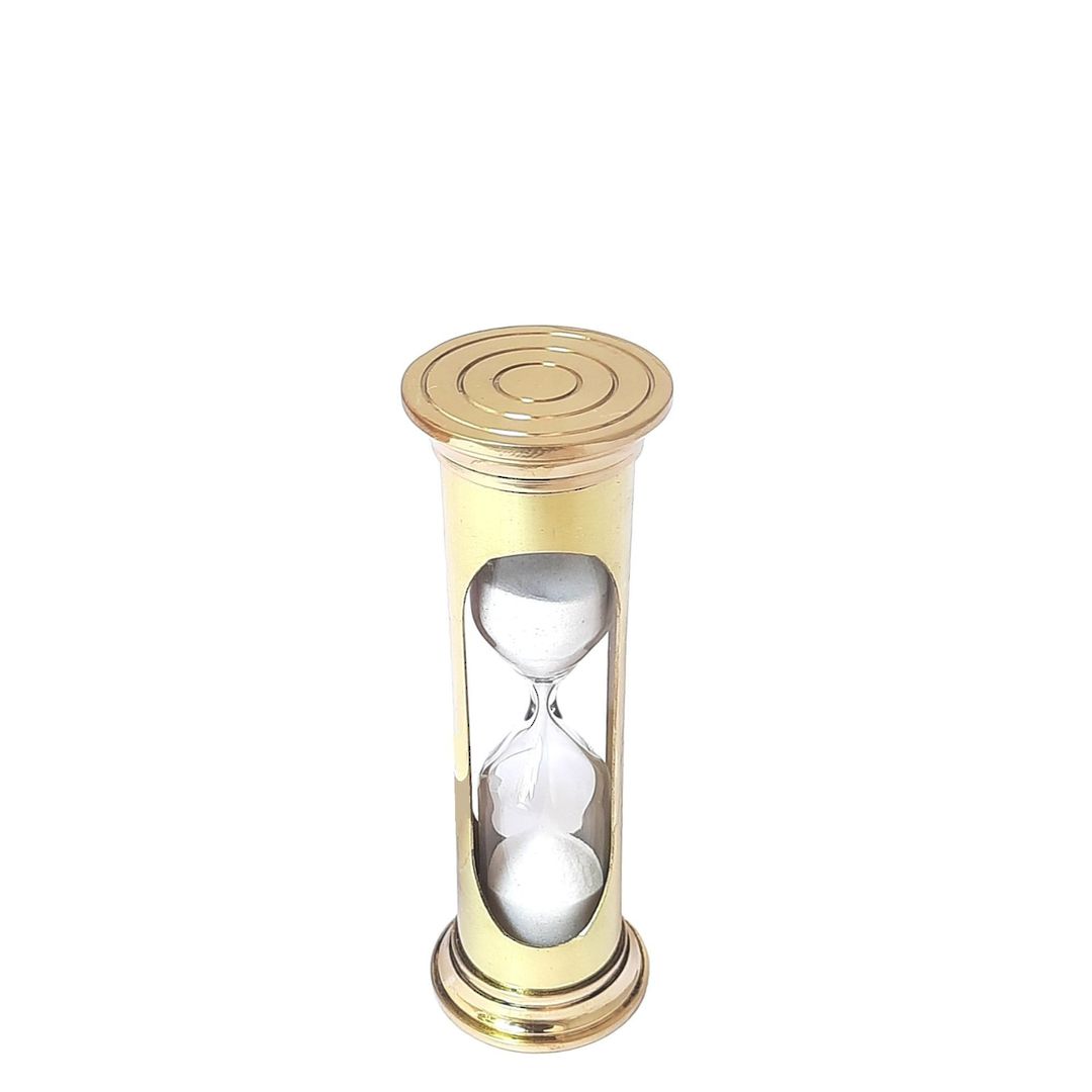 BRASS PIPE SAND TIMER (2 MINUTE) image 0