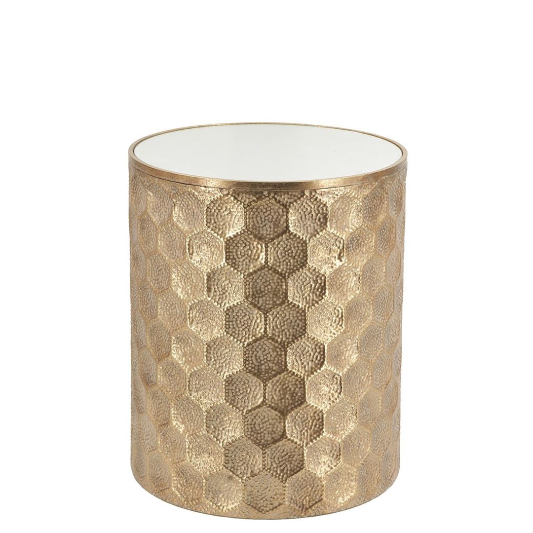 GEOMETRIC SIDE TABLE GOLD image 0