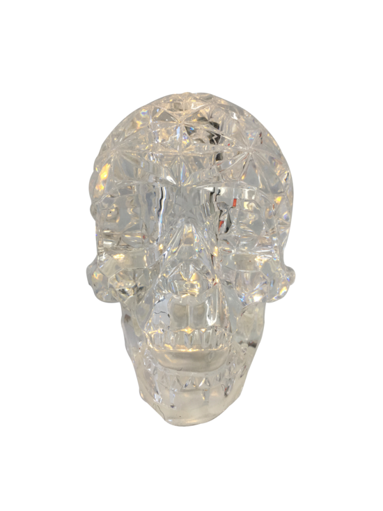 light up crystal skull