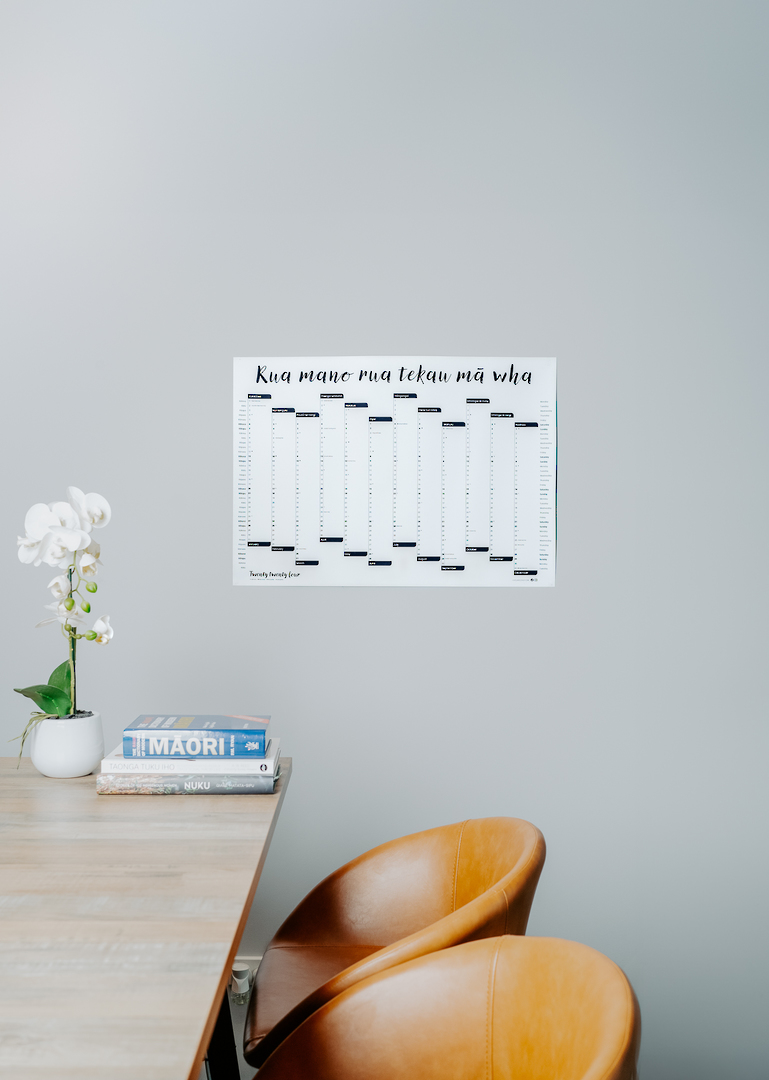 Large - A2 wall planner - Live Large NZ