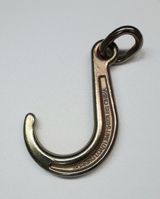 340005 Forged Tow Hook : 200mm (8”) J Hook- 2 x only left, Specials