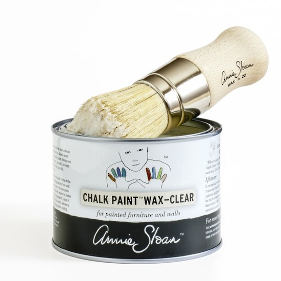 how to clean annie sloan wax brush