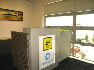 Reception Signage Design / Interior Design Company Auckland