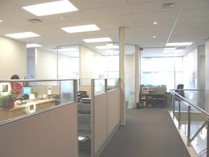 Open Plan Office Design Layout / Office Space Design