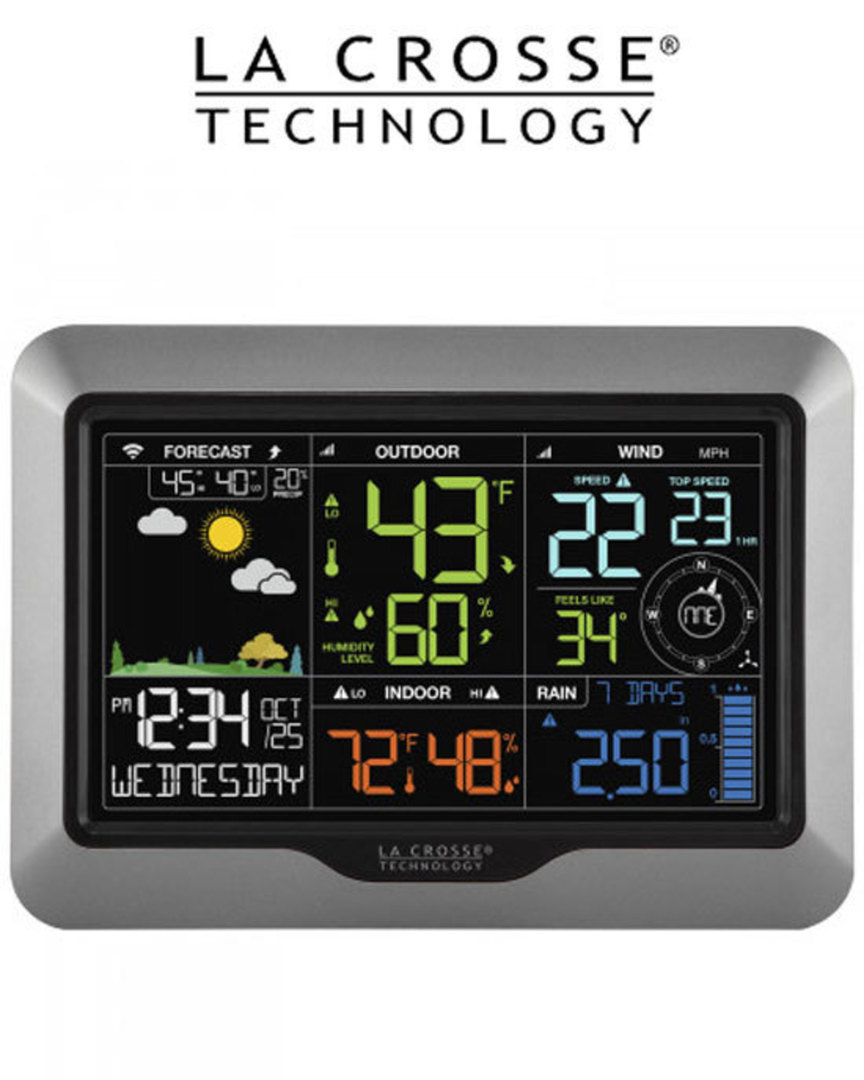 La Crosse V40A-PRO Ver2 Int WIFI Complete Colour Weather Station (New Model)  IN STOCK image 2