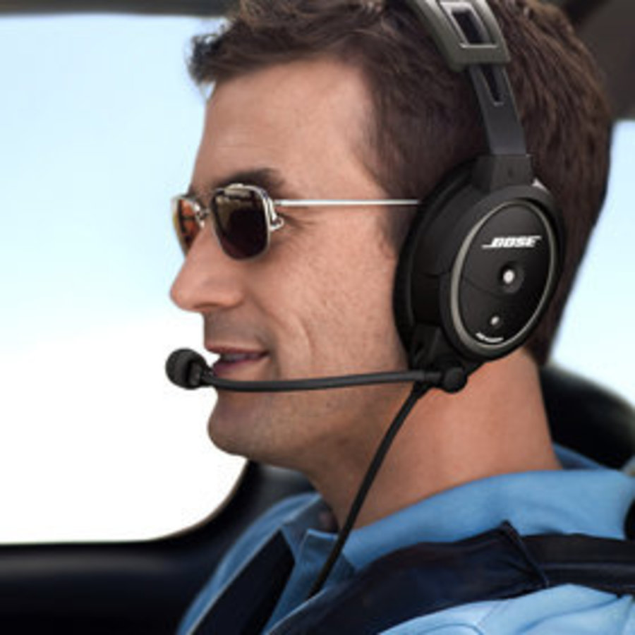 Bose A20 Aviation Headset, GA Dual Plug, Bluetooth, Battery and Case  - IN STOCK 1 Pce image 1