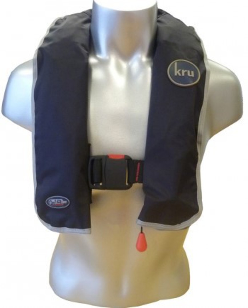 Kru XS Manual 150N Inflatable Lifejacket -Adult 40kg+ image 0