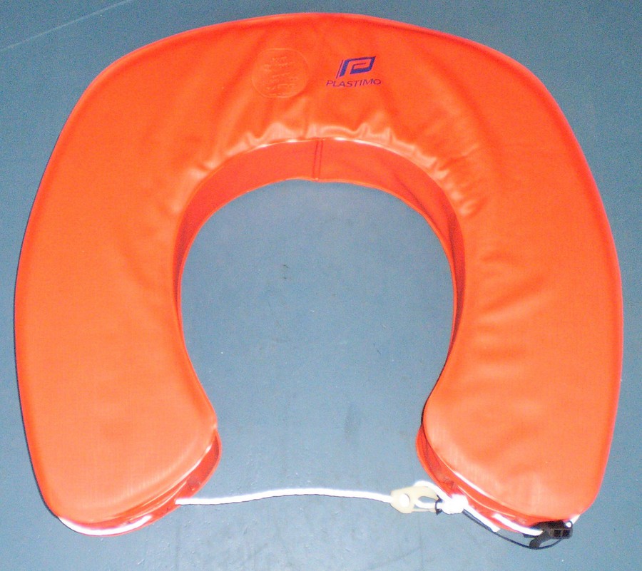 Horseshoe Lifebuoy - Plastimo - Orange image 0
