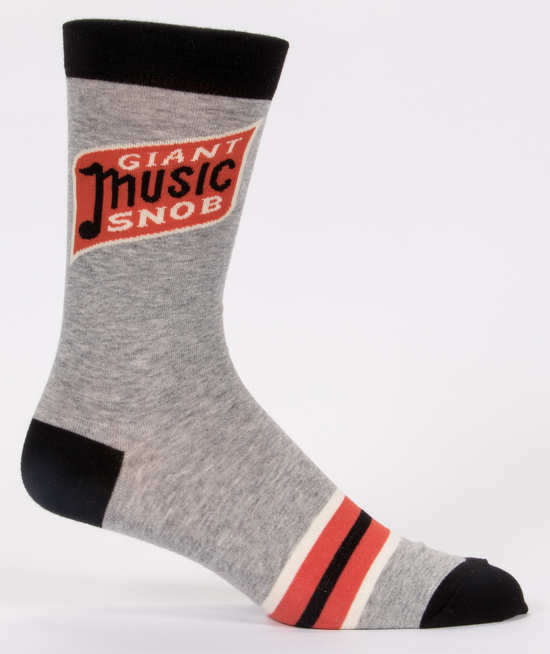 Blue Q Men's Socks - Giant Music Snob