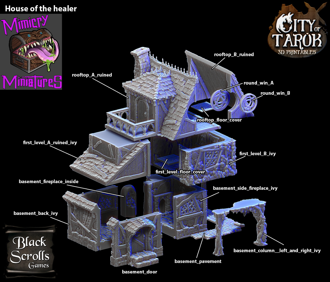 City of Tarok: Healer - Black Scroll Games image 7