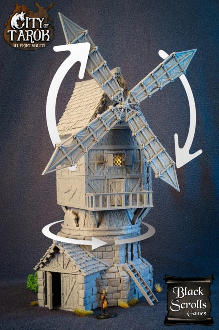 City of Tarok: Windmill - Black Scroll Games image 2