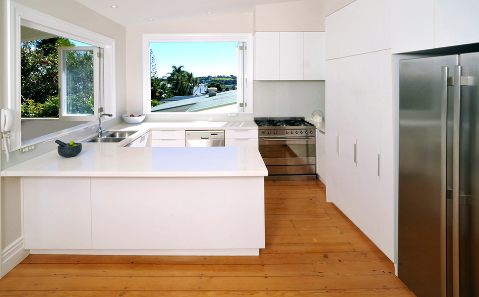modern minimalist kitchen design for 100 year old villa|Neo Design