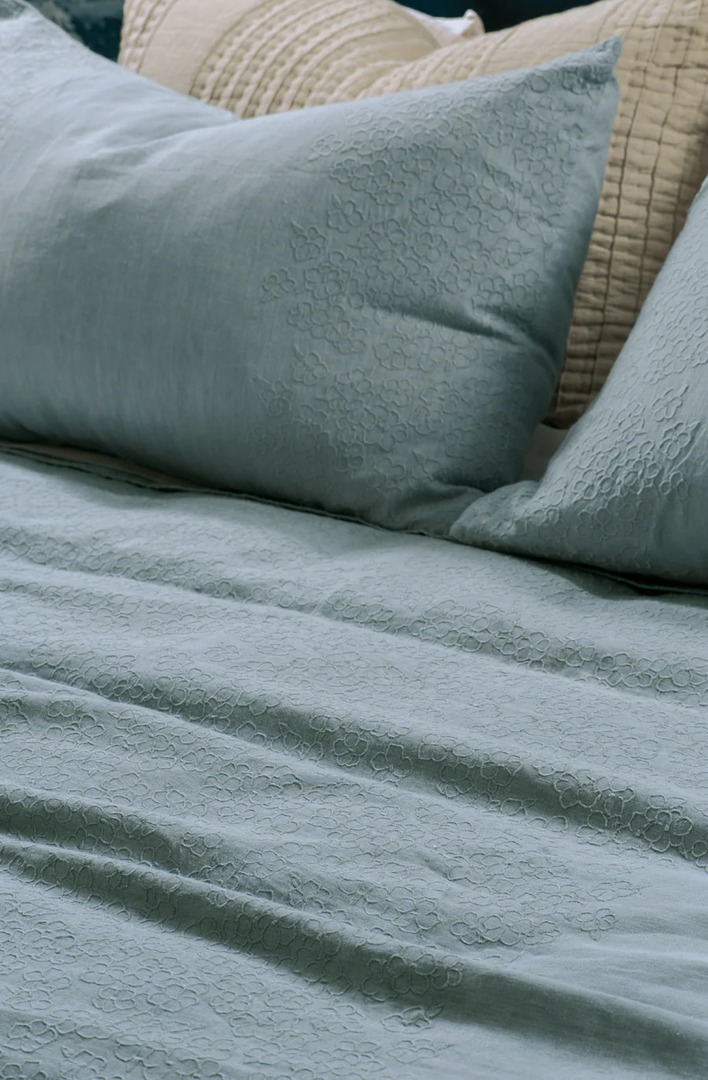 Bianca Lorenne - Sakura Duck Egg Bedspread (Pillowcases-Eurocases Sold Separately) image 3