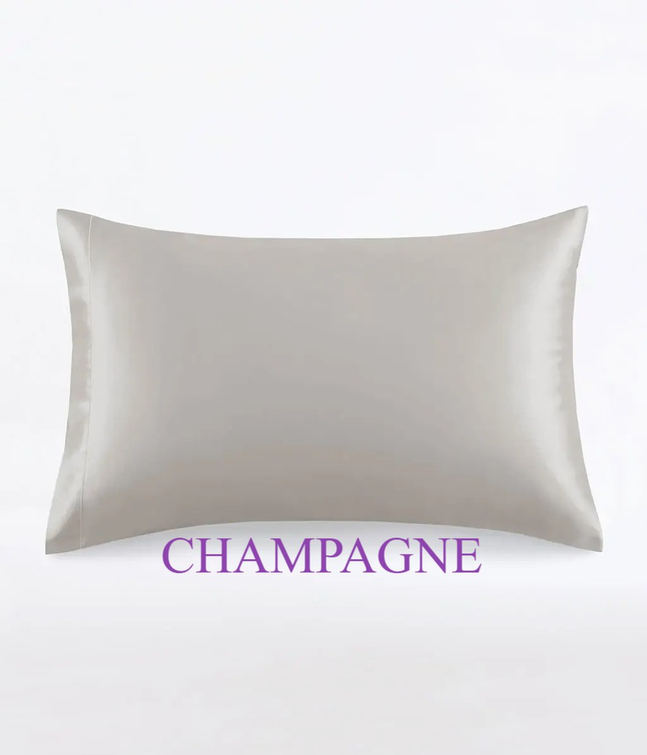 MM Linen - Silk Pillowcases - Champagne, Ink, Olive, Pewter, White image 0