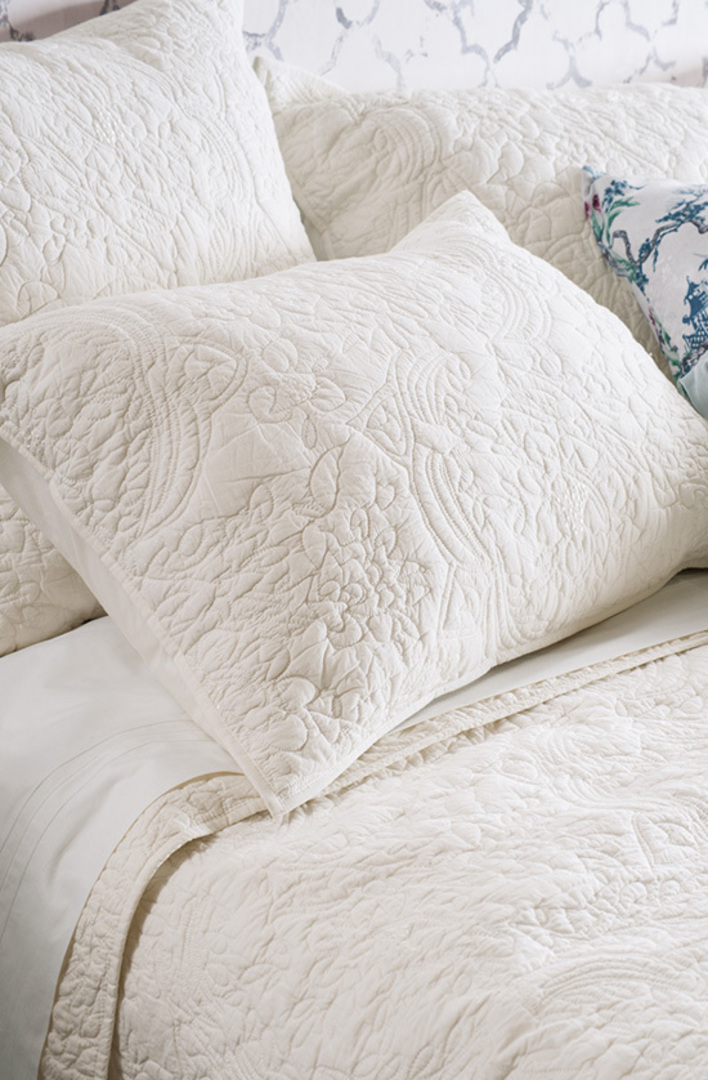 Bianca Lorenne - Amberley Bedspread - Pillowcase and Eurocase Sold Separately - Ivory image 2