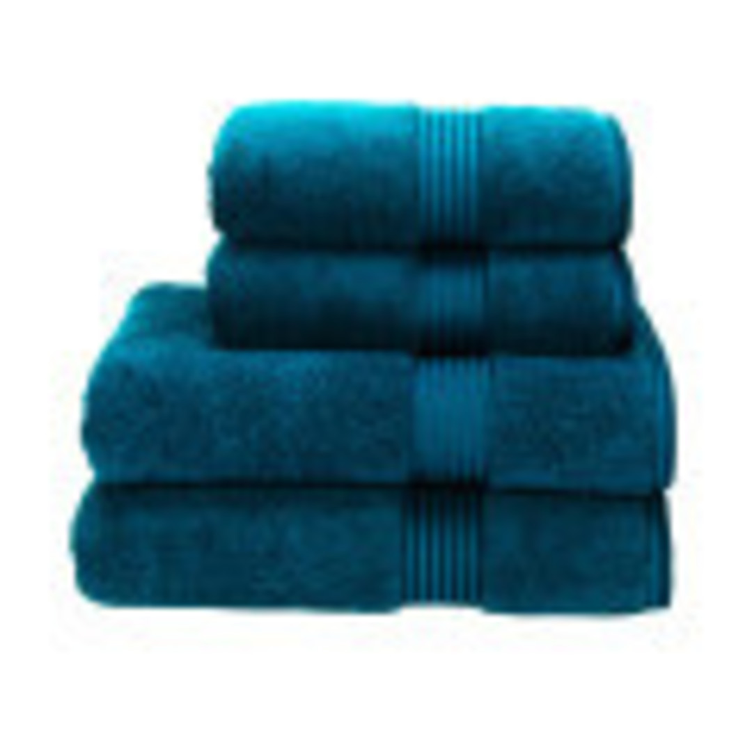 Seneca - Christy Supreme Hygro Towels, Hand Towels & Face Cloths - Kingfisher image 0
