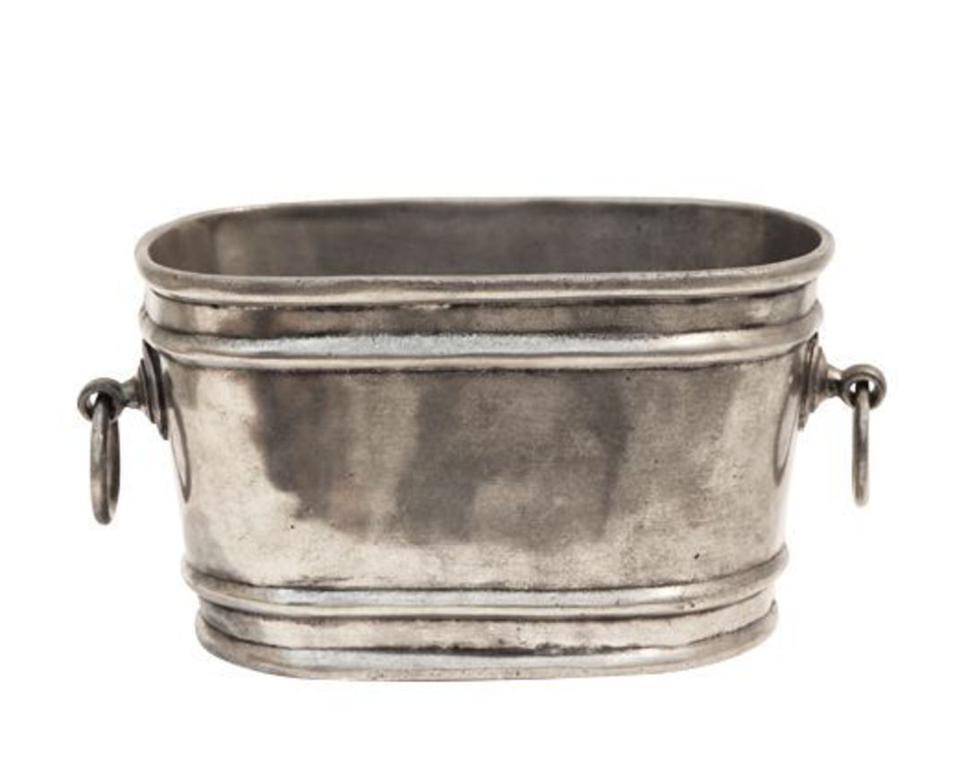 French Country - Oval Champagne Bucket With Rings image 0