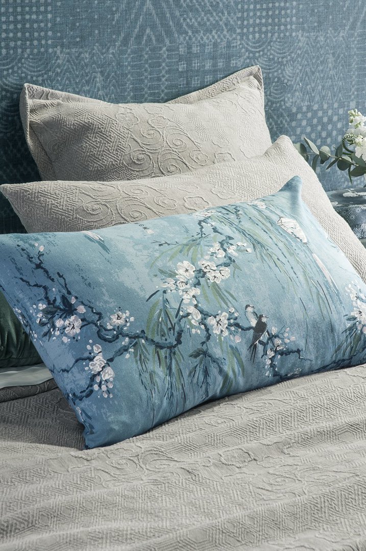 Bianca Lorenne - Chouchin  Pillowcase -  Cerulean Blue image 0