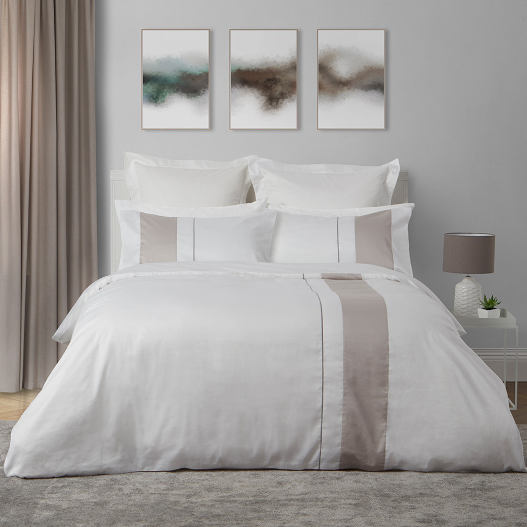 hampton linen duvet cover set