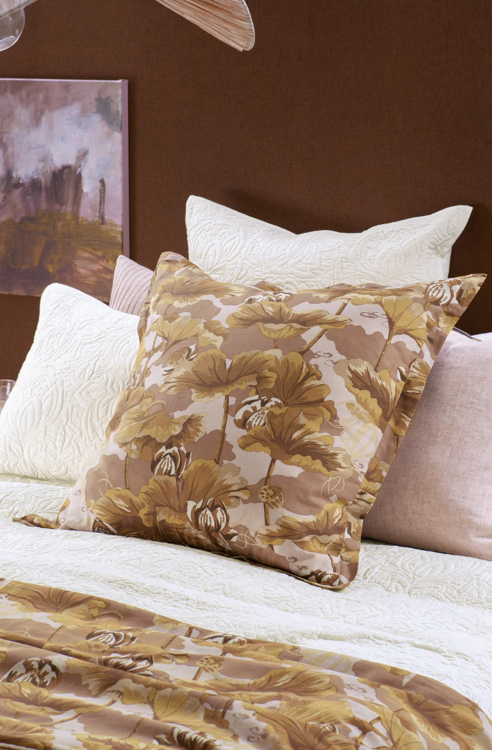 Bianca Lorenne - Waterlily Duvet Cover Set - Clay image 2