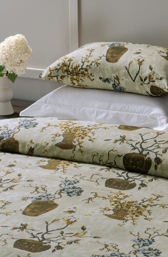 Bianca Lorenne - Ikebana Duvet Cover Set - Pillowcases - Sand image 0
