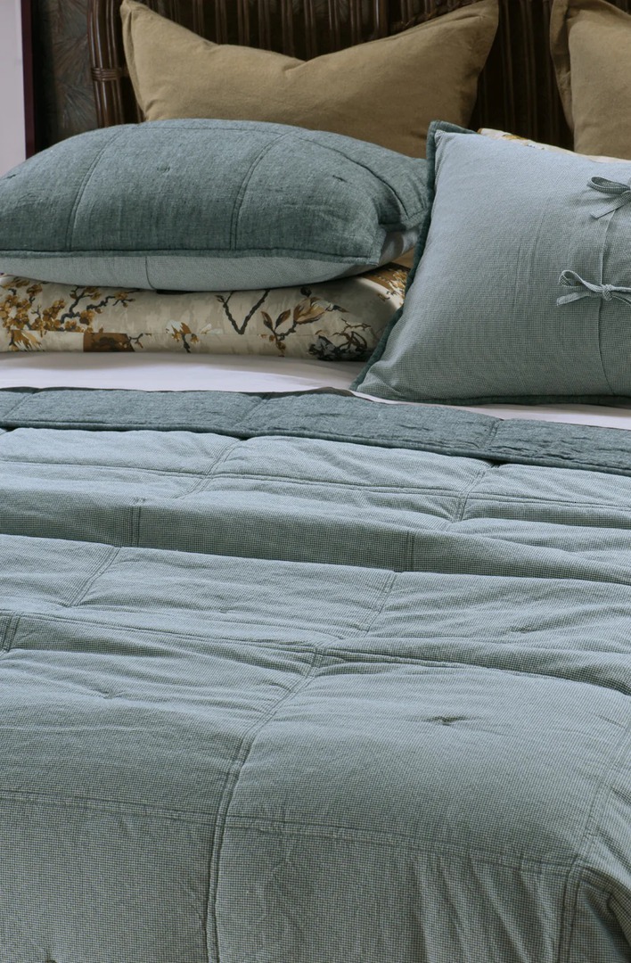 Bianca Lorenne - Noma Bedspread (Pillowcases Sold Separately) - Ocean image 1