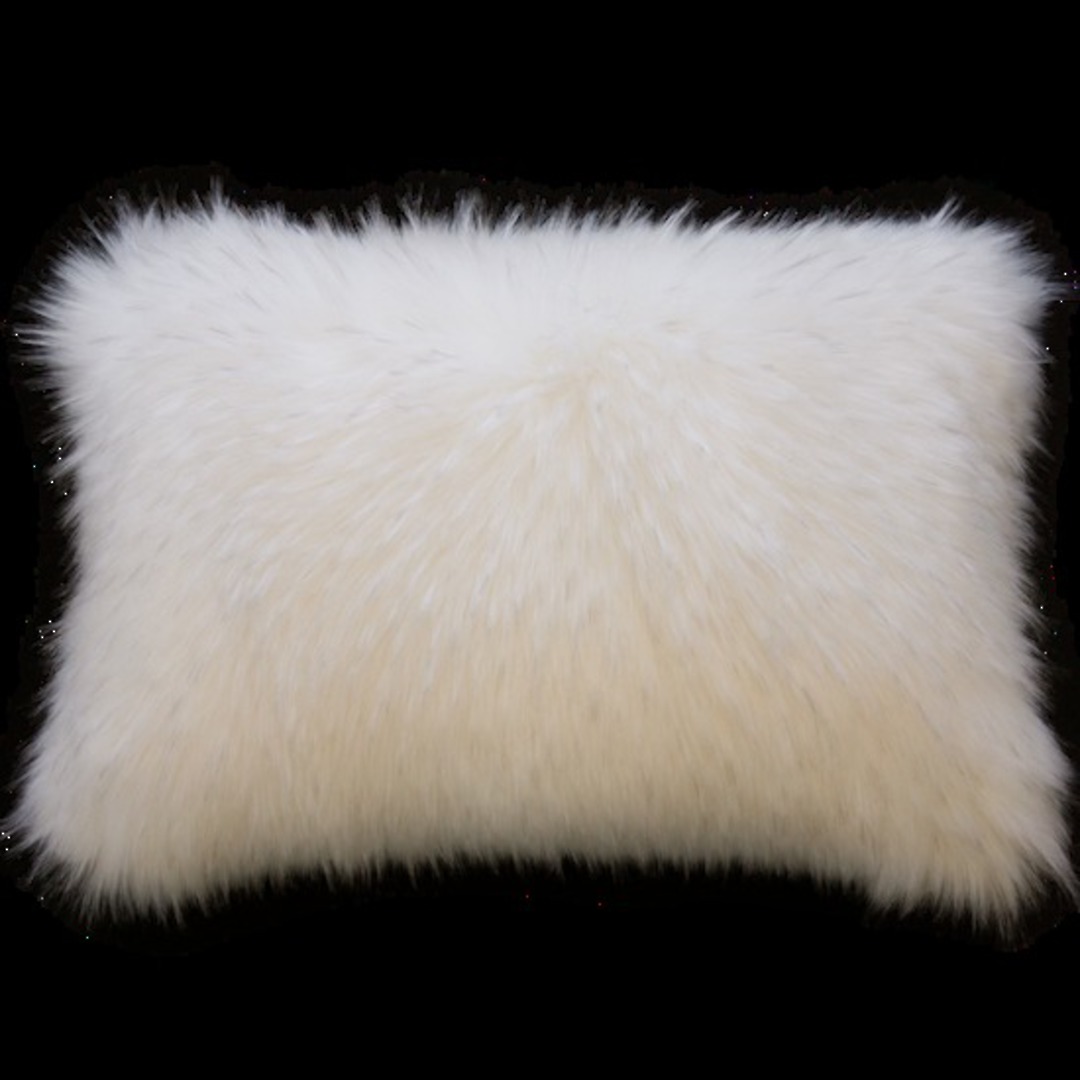 Heirloom Exotic Faux Fur - Cushion/Throw  - Norwegian Fox image 2