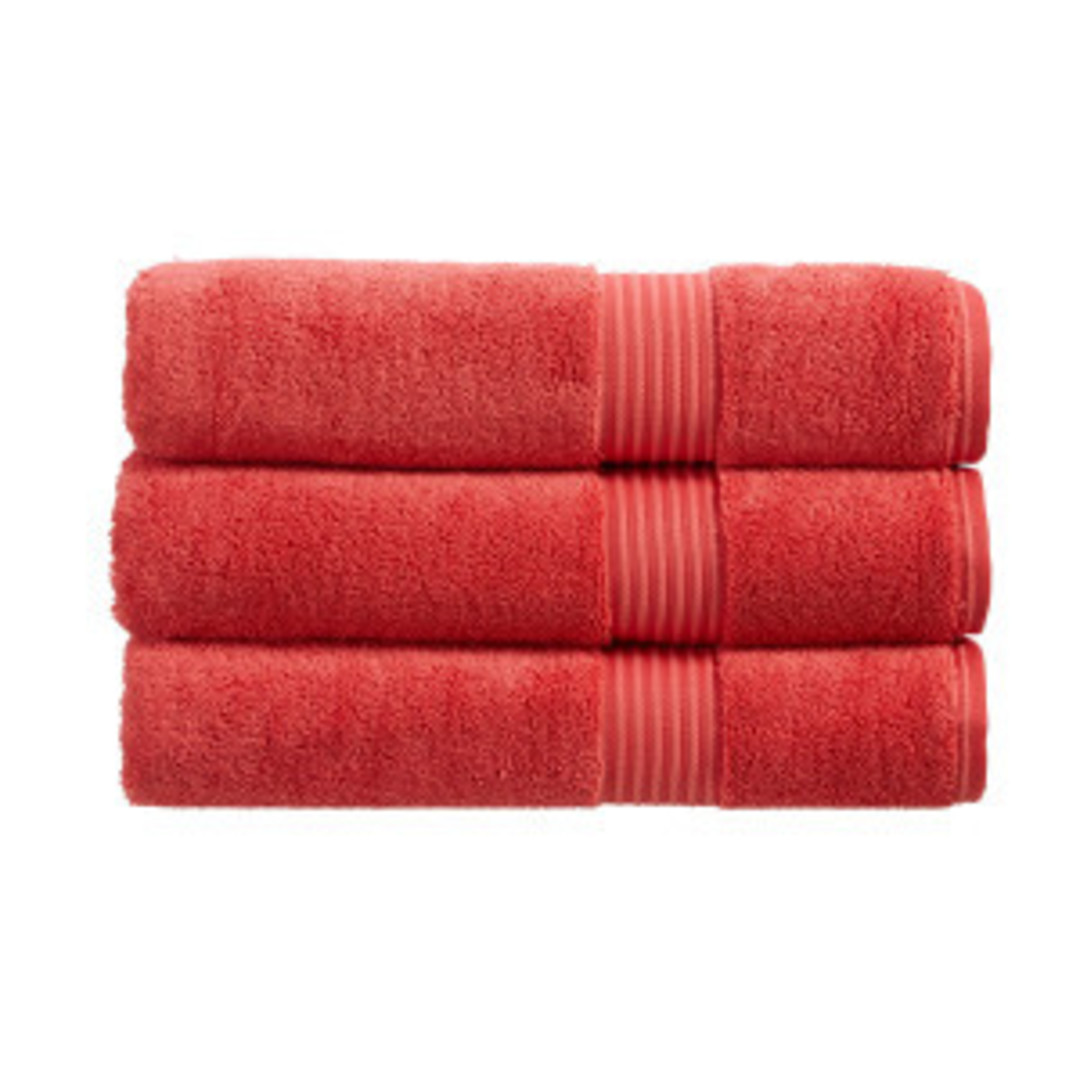 Seneca - Christy Supreme Hygro Towels, Hand Towels & Face Cloths - Coral image 0
