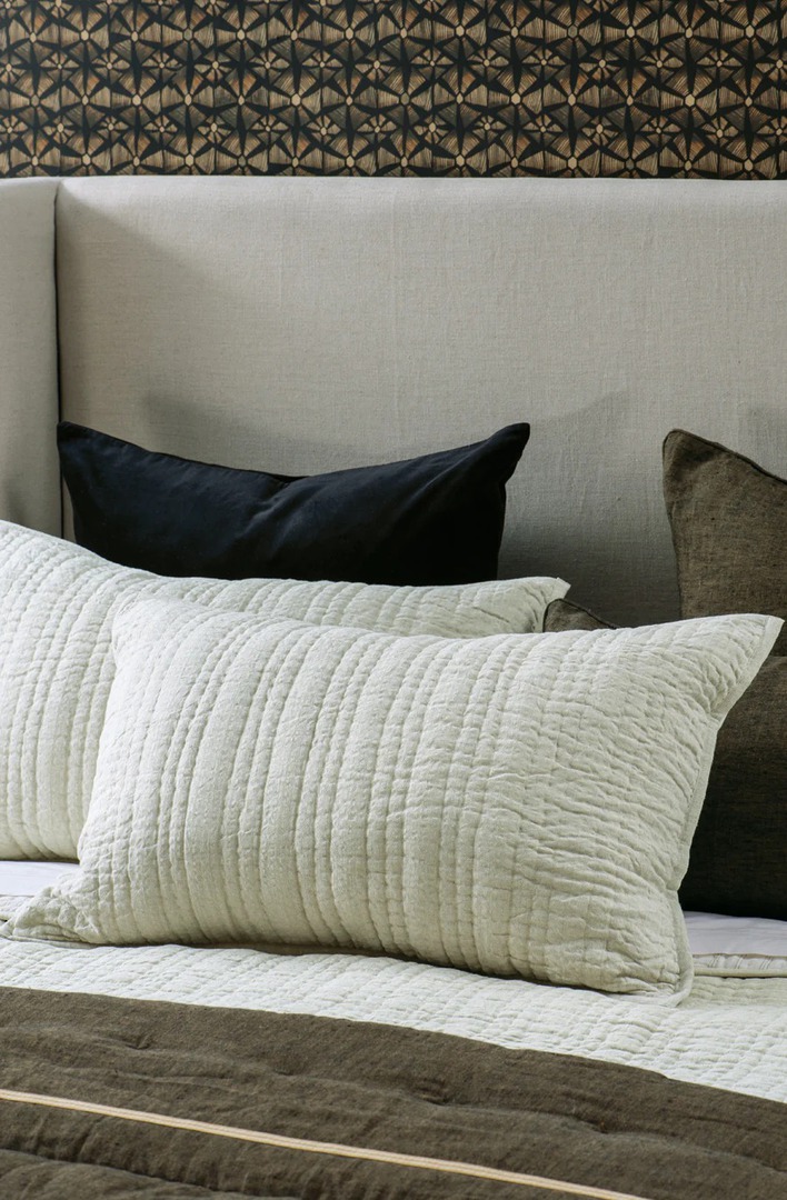 Bianca Lorenne - Ricamo Bedspread (Pillowcases-Eurocases Sold Separately) - Oatmeal image 4