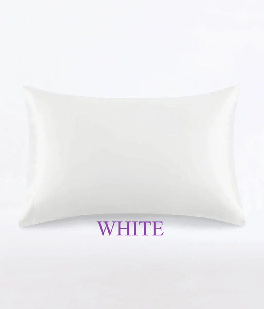 MM Linen - Silk Pillowcases - Champagne, Ink, Olive, Pewter, White image 4