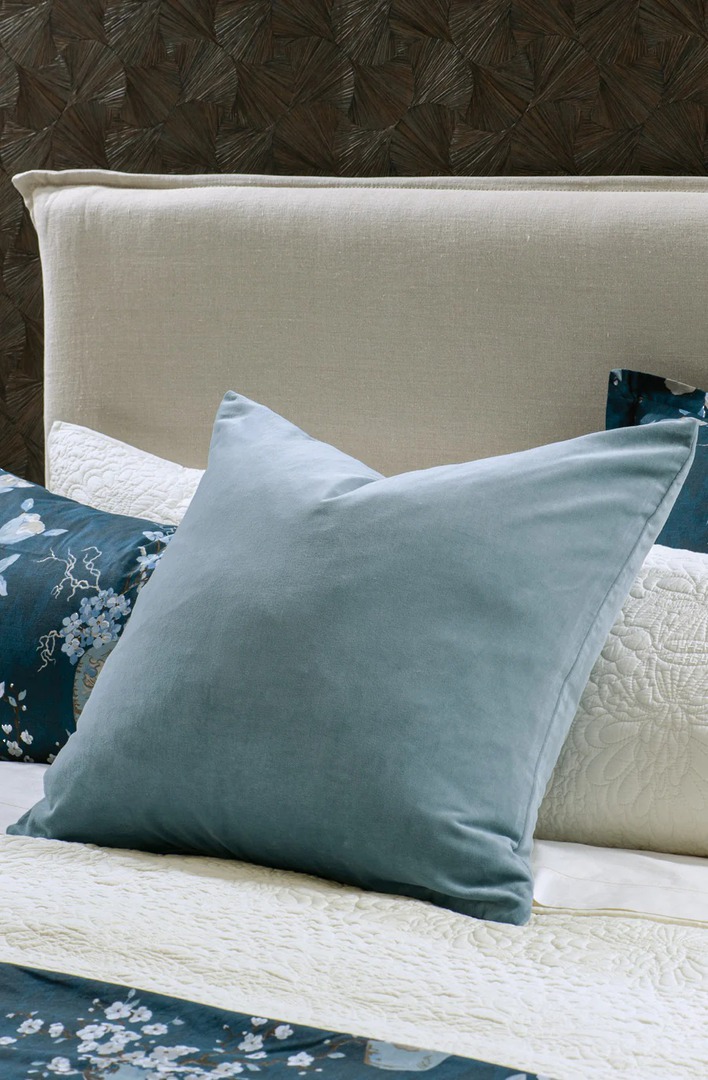 Bianca Lorenne - Frangia Comforter (Cushion-Eurocases Sold Separately)  - Smoke Blue image 3