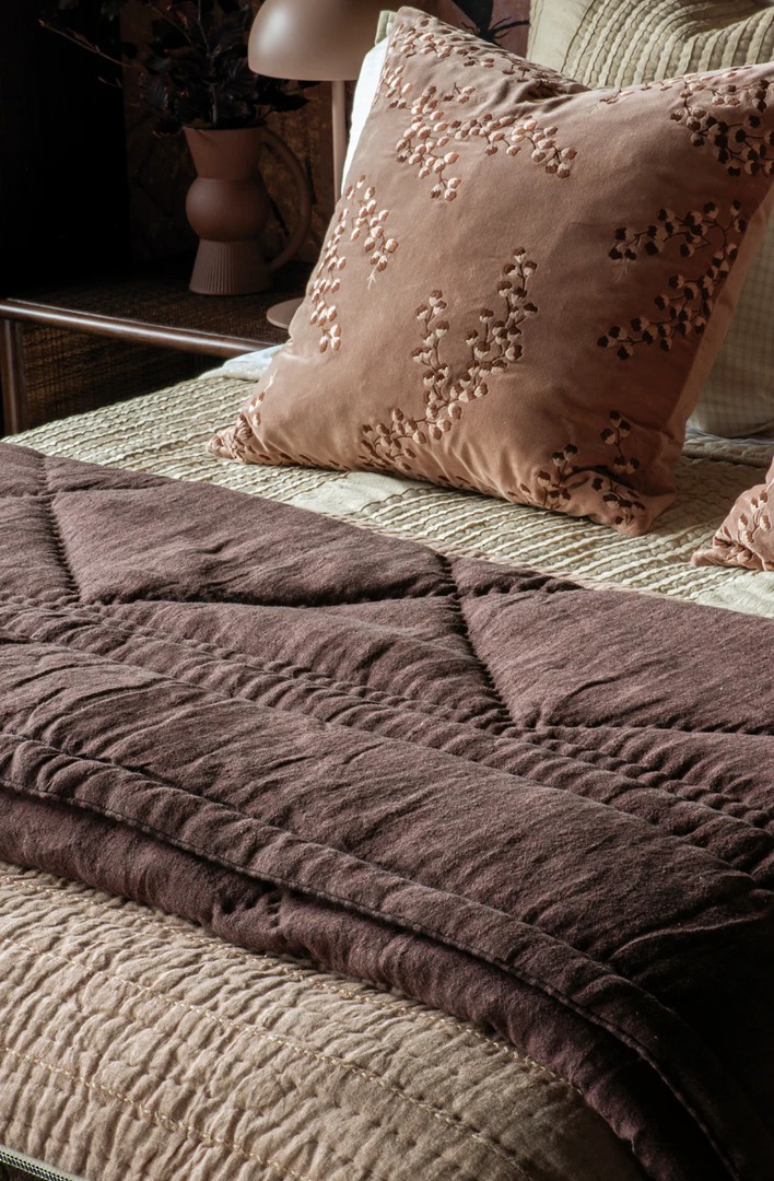Bianca Lorenne - Tessere Comforter (Eurocases Sold Separately) - Rhubarb image 0