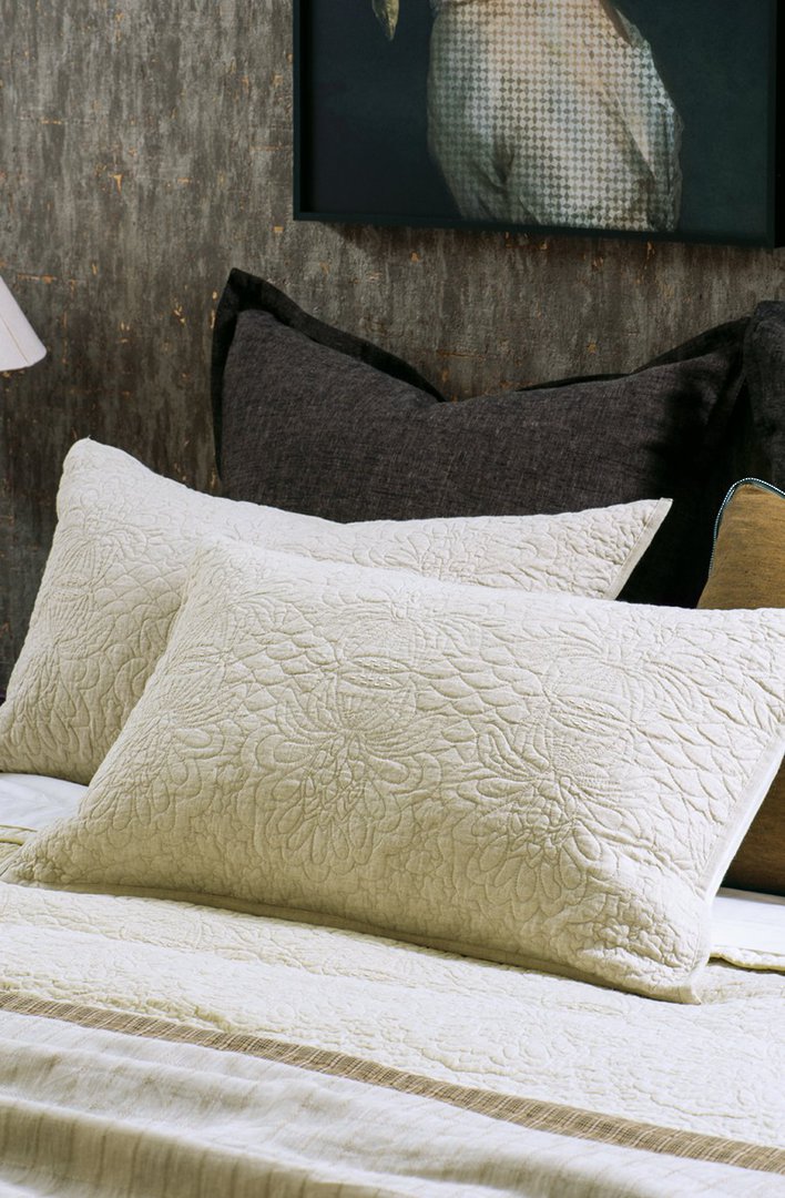 Bianca Lorenne | Fontanella Ivory Duvet Cover | Pillowcases Sold Separately image 2