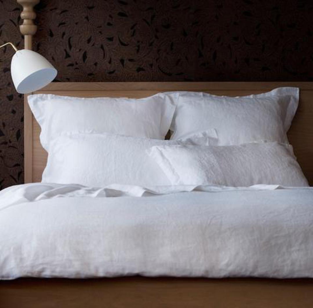 Seneca - Vida Linen Sheets - Pillowcases - White image 0