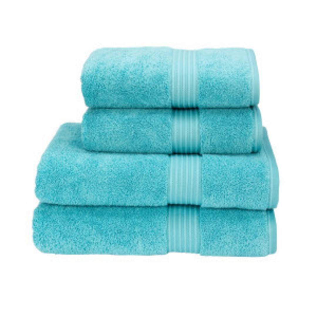 Seneca - Christy Supreme Hygro Towels, Hand Towels & Face Cloths - Lagoon image 0