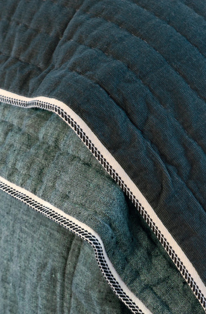 Bianca Lorenne - Appetto Coverlet (Cushion Sold Separately) - Ocean image 1