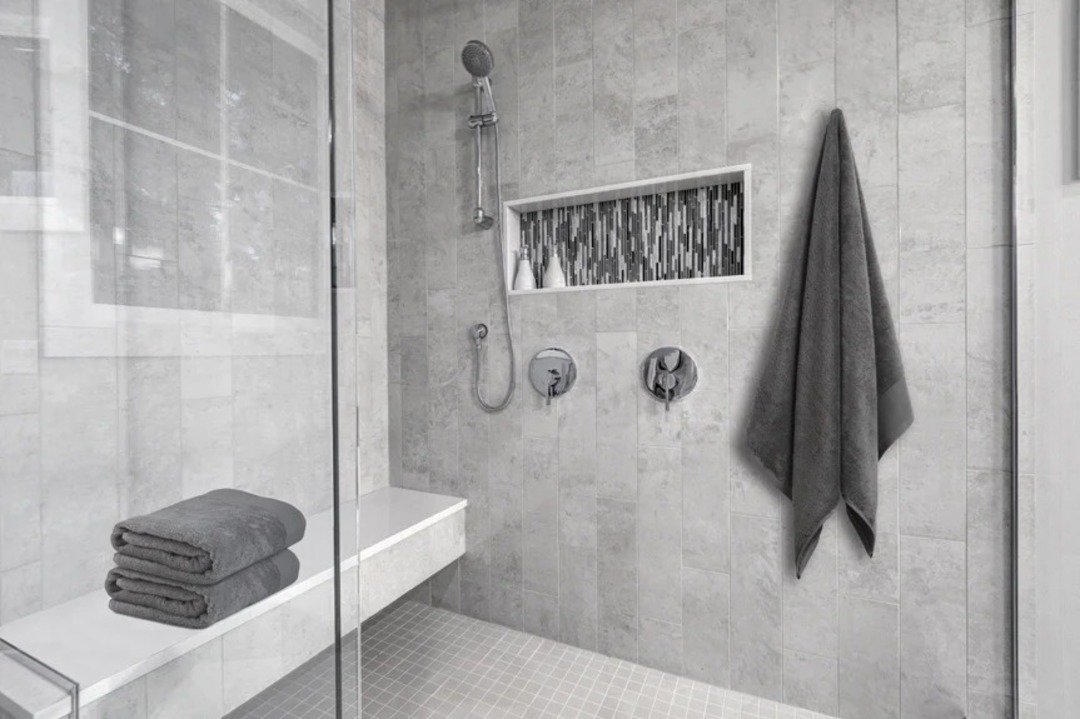 Seneca - Vida Pure Organic Cotton Towels - Face cloths, Hand Towels, Bath Towels, Bath Sheets - Charcoal image 1