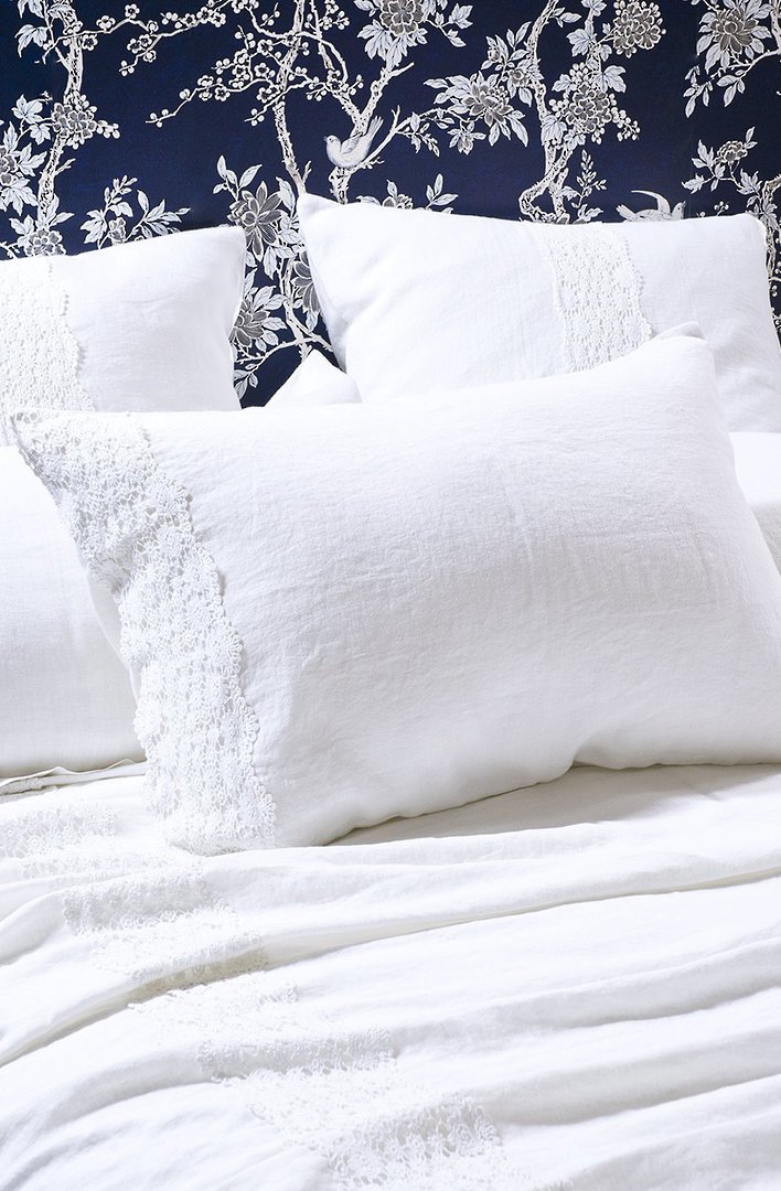 Bianca Lorenne - Villotte Bedspread /Eurocase - Sold Separately - Off White image 1