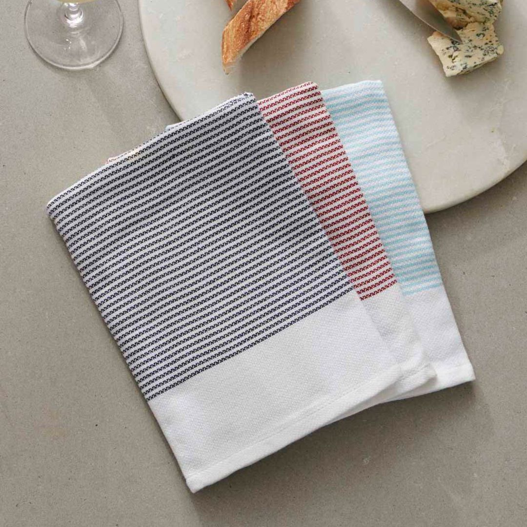Baksana - Thirsty Tea Towel Sets - Midnight-Fire-Water (Pack of 3 Sets = 9 tea towels) image 0