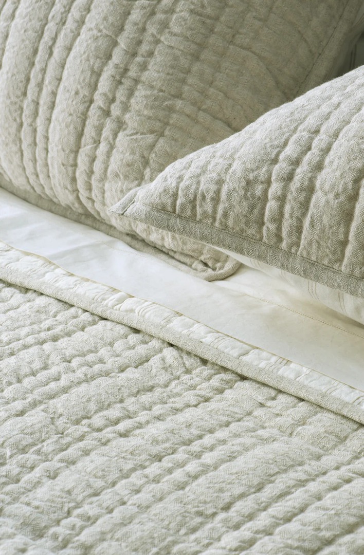 Bianca Lorenne - Ricamo Oatmeal Bedspread (Pillowcases-Eurocases Sold Separately) image 2