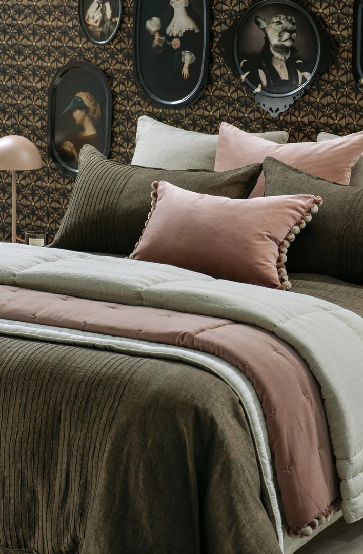 Bianca Lorenne - Tobiishi Comforter (Cushion-Eurocases Sold Separately) - Oatmeal image 4