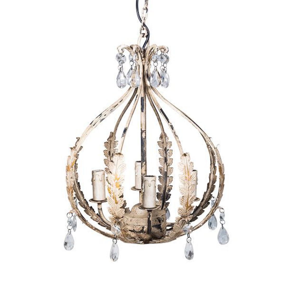 French Country - Abella - Tear Drop Chandelier image 0